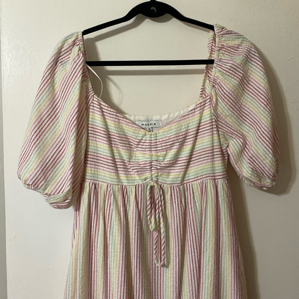 Pastel stripe dress